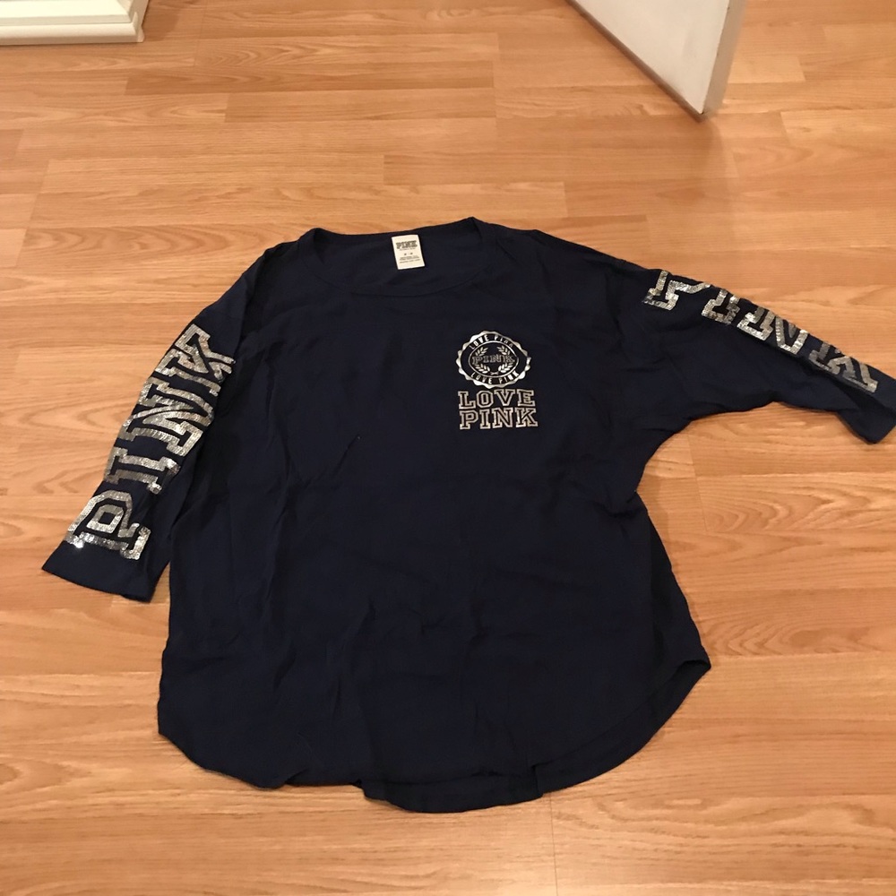 PINK 3/4 sleeve shirt.